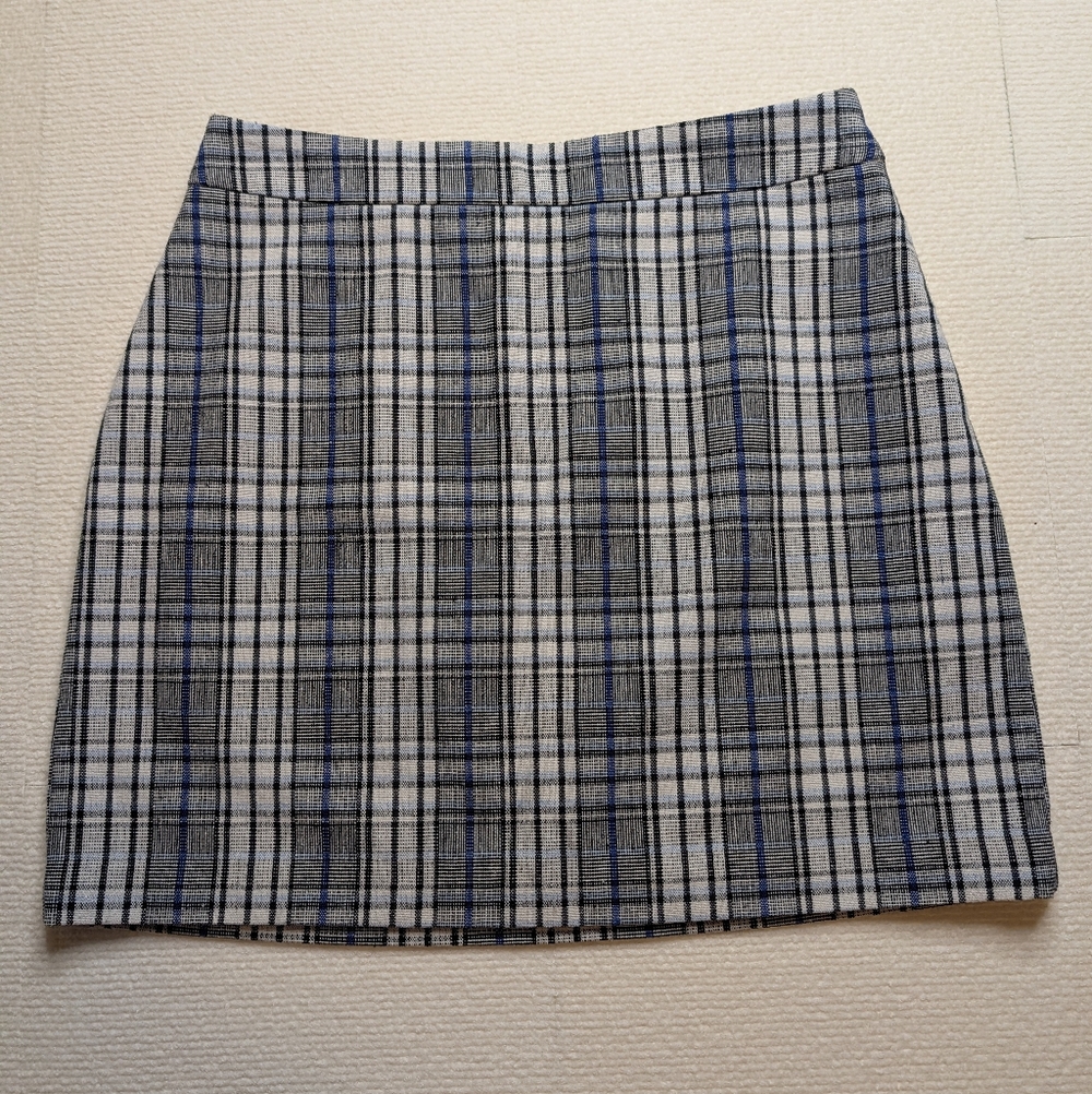 Nine West Plaid Skirt